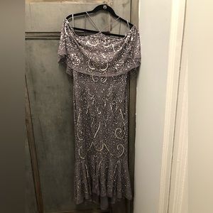 Aiden Matix beaded gown